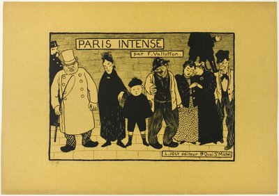 A Paris Intense homlokzata alkotó: Felix Edouard Vallotton