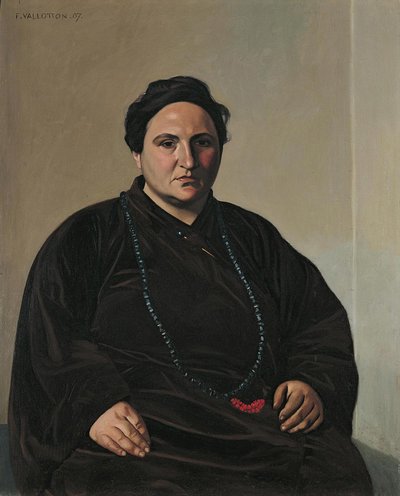 Gertrude Stein, 1907 alkotó: Felix Edouard Vallotton