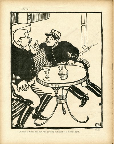 Felix dit Vallotton illusztrációja alkotó: Felix Edouard Vallotton