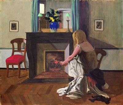 Belső inges nővel alkotó: Felix Edouard Vallotton