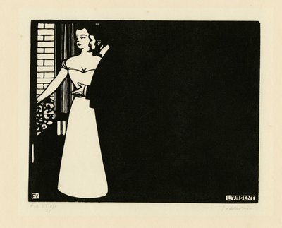 Intimitás V: Pénz Intimitás V: Pénz, 1898. alkotó: Felix Edouard Vallotton