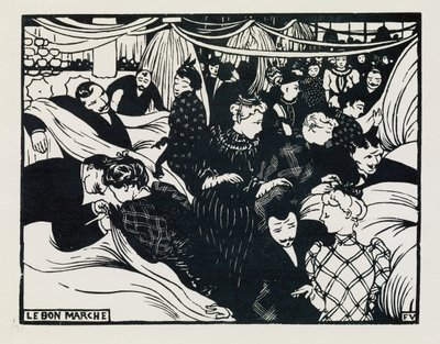 A jó piac, 1893 alkotó: Felix Edouard Vallotton
