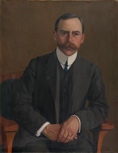 Arthur Hahnloser doktor, 1909. alkotó: Felix Edouard Vallotton