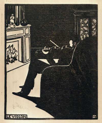 A hegedű alkotó: Felix Edouard Vallotton