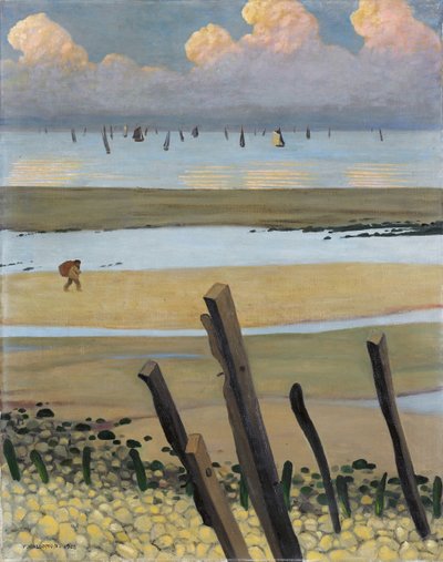Apály Villerville-ben, 1922 alkotó: Felix Edouard Vallotton