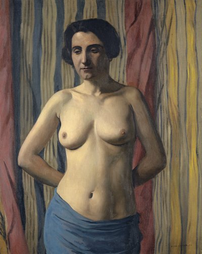 Akt kék pánttal, 1922. alkotó: Felix Edouard Vallotton