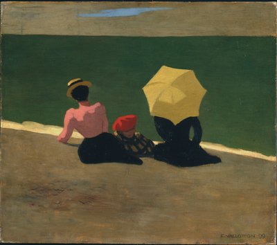 A tengerparton, 1899 alkotó: Felix Edouard Vallotton