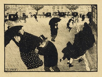 Intenzív Párizs, 1893-94 alkotó: Felix Edouard Vallotton
