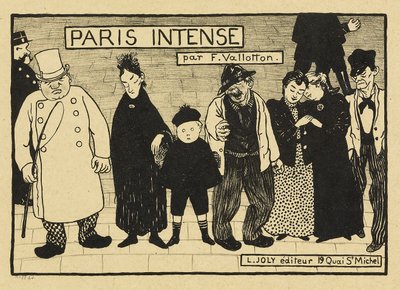Intenzív Párizs, 1893-94 alkotó: Felix Edouard Vallotton