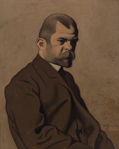 Ambroise Vollard portréja 1865-1939, 1902. alkotó: Felix Edouard Vallotton
