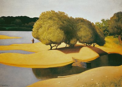 Homok Loire szélén alkotó: Felix Edouard Vallotton