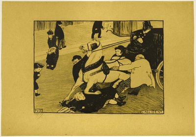 A baleset alkotó: Felix Edouard Vallotton