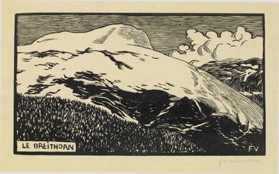 A Breithorn, 1892 alkotó: Felix Edouard Vallotton