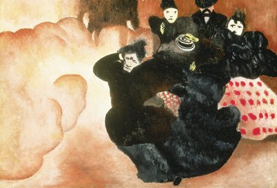 The Gale, 1894 körül alkotó: Felix Edouard Vallotton
