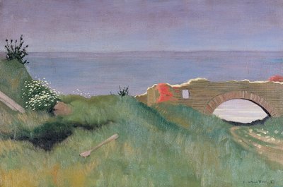 A romok, Villerville, 1913 alkotó: Felix Edouard Vallotton