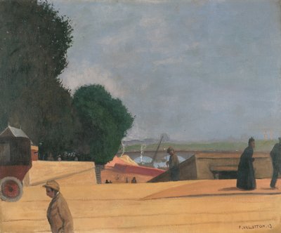 Az Alma híd bejárata alkotó: Felix Edouard Vallotton