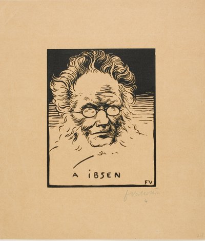 Ibsennek alkotó: Felix Edouard Vallotton