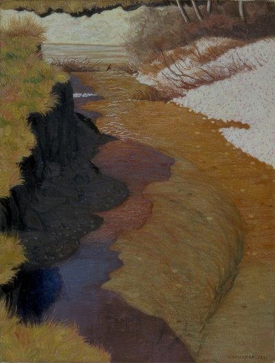 Kilátás Cagne-ra alkotó: Felix Edouard Vallotton