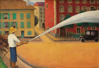 The Sprinkler, 1925 körül (olaj, vászon) alkotó: Felix Elie Tobeen