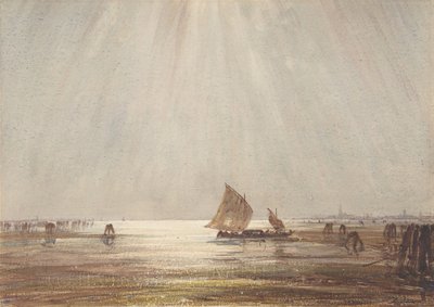 Velencei halászhajó, n.d. alkotó: Felix Francois Georges Philibert Ziem