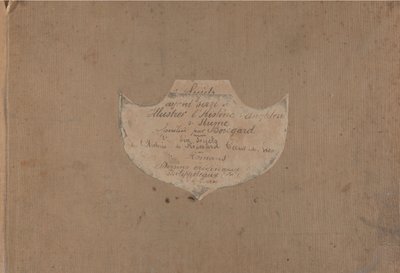 Album 107 előkészítő rajzot David Hume Anglia történelmének illusztrálására, kb. 1853. alkotó: Felix Henri Emmanuel Philippoteaux