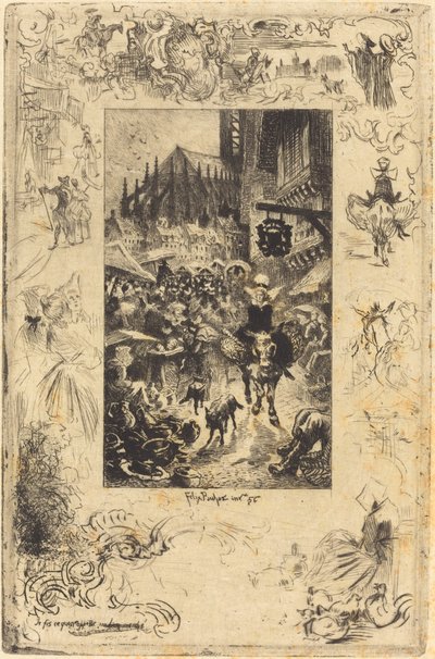 1878-ban jó alkut kötöttem. alkotó: Felix Hilaire Buhot