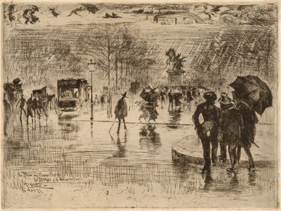A művészek visszatérése alkotó: Felix Hilaire Buhot