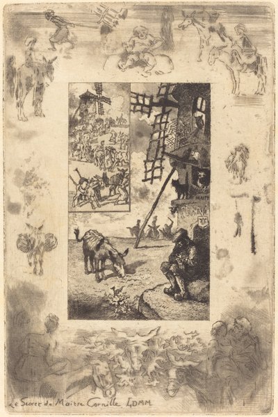 Cornille mester titka Cornille mester titka c. 1885. alkotó: Felix Hilaire Buhot