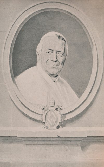 Pius pápa, 1946 alkotó: Felix Hilaire Buhot
