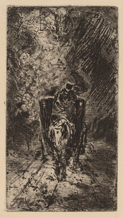 Lép és Ideál, c. 1876. alkotó: Felix Hilaire Buhot