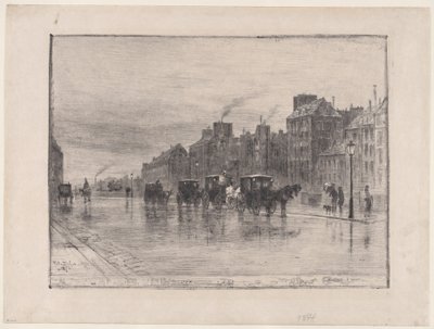 Téli reggel a Quai de l
