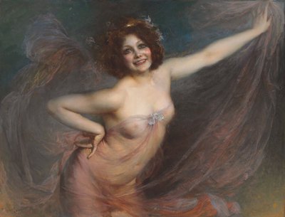 Loie Fuller portréja alkotó: Felix Hippolyte Lucas