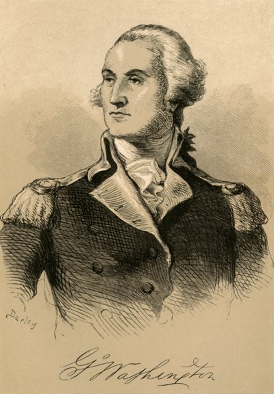 G. Washington, 1877. alkotó: Felix Octavius Carr Darley