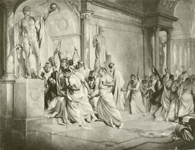 Julius Caesar. III. felvonás – I. jelenet (mélynyomás) alkotó: Felix Octavius Carr Darley