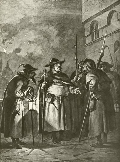 Sok hűhó semmiért. III. felvonás, III. jelenet (mélynyomás) alkotó: Felix Octavius Carr Darley