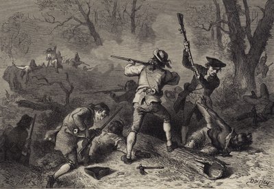 Konfliktus az indiánokkal a délnyugati határvidéken alkotó: Felix Octavius Carr after Darley