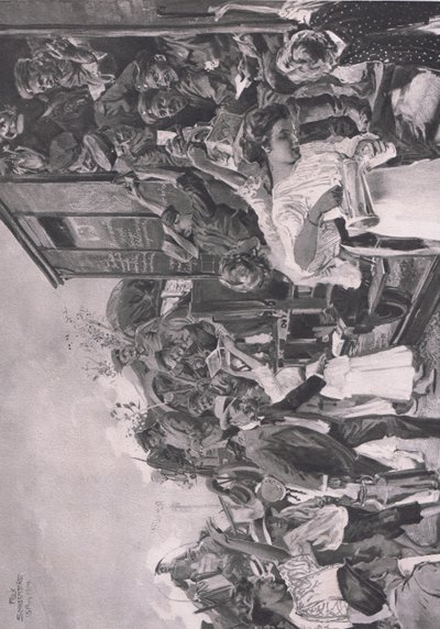 Előre, Hindenburg illusztrációja, a Daterlandischer Derlag C U Weller Berlin kiadásában alkotó: Felix Schwormstadt