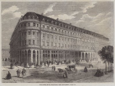 A Hotel de la Paix, Párizs alkotó: Felix Thorigny