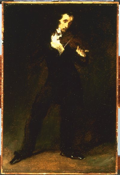 Paganini alkotó: Ferdinand Victor Eugene Delacroix
