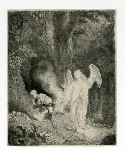 Gedeon áldozata (Bírák 6:21) alkotó: Ferdinand Bol