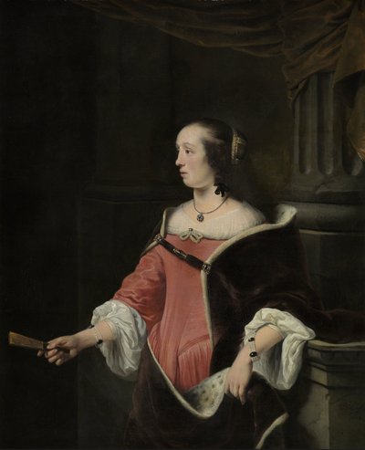 Egy nő portréja alkotó: Ferdinand Bol