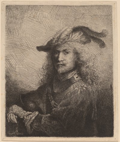 Egy tiszt portréja alkotó: Ferdinand Bol