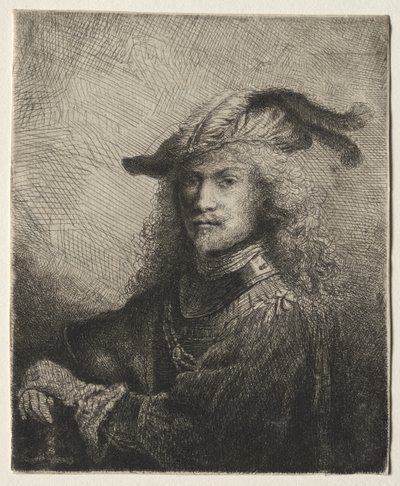 Egy tiszt portréja alkotó: Ferdinand Bol