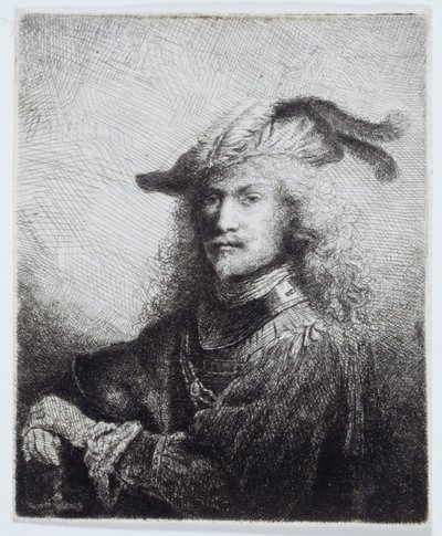 Egy tiszt portréja alkotó: Ferdinand Bol