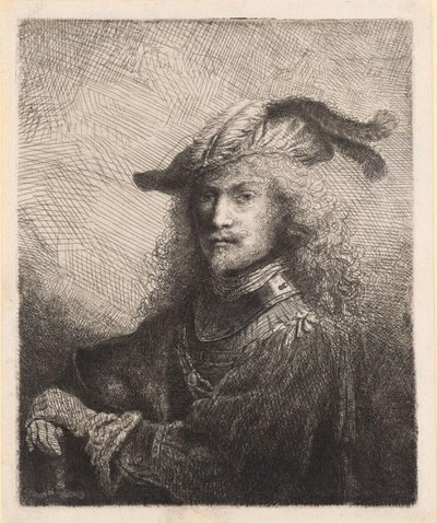 Egy tiszt portréja alkotó: Ferdinand Bol