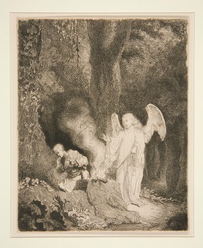Gedeon feláldozása alkotó: Ferdinand Bol