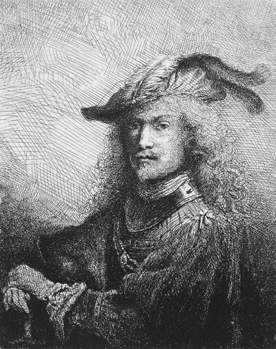Önarckép, az úgynevezett Fiatal harcos alkotó: Ferdinand Bol
