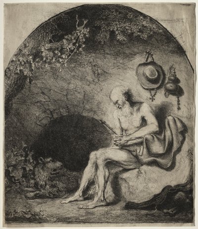 Szent Jeromos a bűnbánatban alkotó: Ferdinand Bol