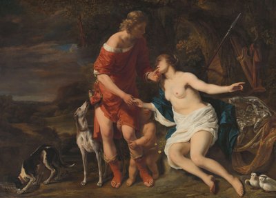 Vénusz és Adonisz, 1658 körül (olaj, vászon) alkotó: Ferdinand Bol