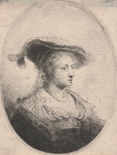 Ovális nő alkotó: Ferdinand Bol